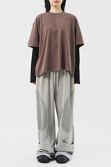 Stone Pigment Cropped Top (5color)
