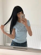 アンロ シャーリング ショートスリーブ Tシャツ