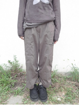 crop shirring pants