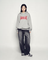 25FW フルバンディングウォッシングデニムパンツ ブラック