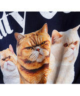RG Fatty Cat Tee (Navy)