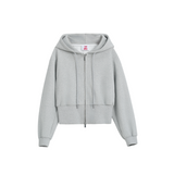crop fitted hoodie