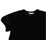 グウェンベルベットドットファーハーフTシャツ（2c）