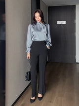 Benon Span Slim Bootcut Slacks