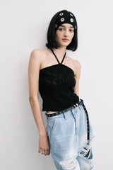 knit top (black)