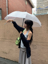 Hona Summer Loose Fit Cool Span Hood Zip-Up
