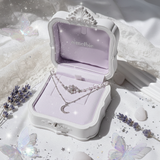 Art Nouveau Moon - necklace
