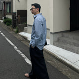 ピークストライプシャツ