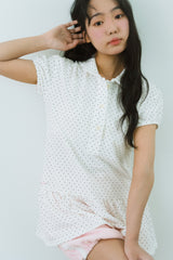 SOFTY DOT PIQUE DRESS 