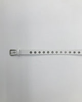 フラワーアイレットレザーベルト