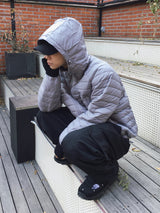 Light Down Hood Lightweight Padding 4C