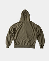 Lace Club Two-way zipper hoodie