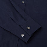 ウォッシュドコットンシャツ DEEP NAVY