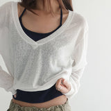 [Erbel] Ribbed Halter Neck Sleeveless Top - 4 Colors