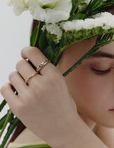 26SS★ Ice Block Silver Ring S