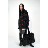 CORDUROY RIBBON BAG