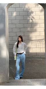 a modern white clean shirt