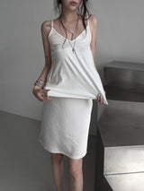 soft v-neck flow cami top (3color)