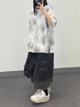 ステイン パネル Tシャツ