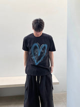 (Blue)ハートラビットハーフスリーブ