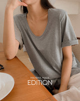 [MADE] Lira アンネックスリット半袖Tシャツ