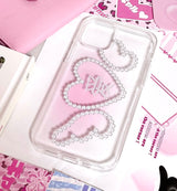 [MADE] RHINESTONE HEART CASE