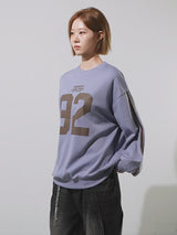 (UNISEX) 92トラックオーバーフィットスウェットシャツ