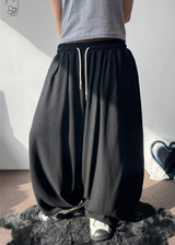 Linlin Linen Linen Balloon Pintuck Long Pants 4 Colors 
