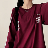 Football Two-Line Loose Fit Sweatshirt