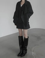 Arne Shawl Low Trench Coat