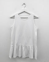アンティーク フリル スリーブレス トップ (4color)
