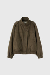 【即日発送】woman soft touch suede blouson