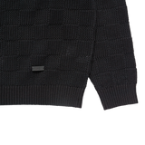 25SS EATHER WARPEN OVERSIZE KNIT BLACK