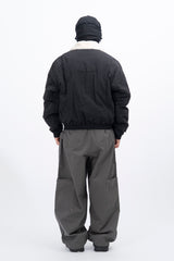 Marvel Curve Line Collar Mink Jacket