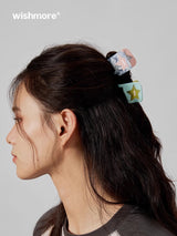 Two-color star gripper niche design shark clip