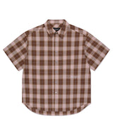 OMBRE CHECK HALF SHIRT