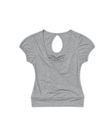 lace rosy puff tee (4colors)