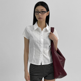 [MADE] Mared Ringkle Short Sleeve Shirt