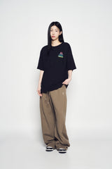 25SS GRADATION ALIEN SHORT SLEEVE T-SHIRT BLACK