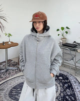 トッドスナップ クロップフード ジップアップ