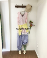 YWD ピンカストライプパンツ (2color)