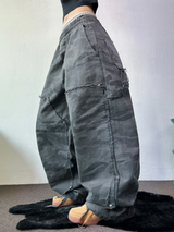 CARPENTER MILITARY HIP DAMAGE PANTS 🤎💚🩶3COLOR/2SIZE