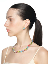 13DE MARZO Donut Bear Earring Silver