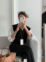 [Lè made/7,000 Sold] ルメイド ベーシック Vネック ベスト