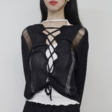 [NONCODE] VITIO See-Through Knitwear