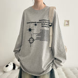 ピート オーバーフィット ロングスリーブ Tシャツ (4 colors) H&L