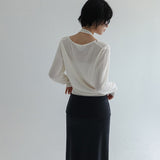 [Senpia] Fold Midi Skirt -3color