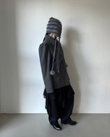 Big Button Half Coat