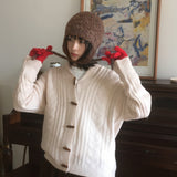 クネボカシニットストラップ バラクラバ
