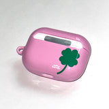 [made] クローバー AirPods ケース ピンク(glossy hard)